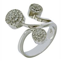 Anello Chimento Donna Opposite in Oro bianco Diamante 0.61 Ct 1A07821BB5140 - 1A07821BB5140